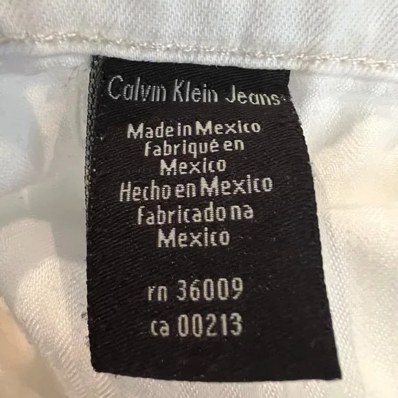 Calvin Klein Women's Ultimate Skinny Jeans, Size 27, 32 - Picture 5 of 6